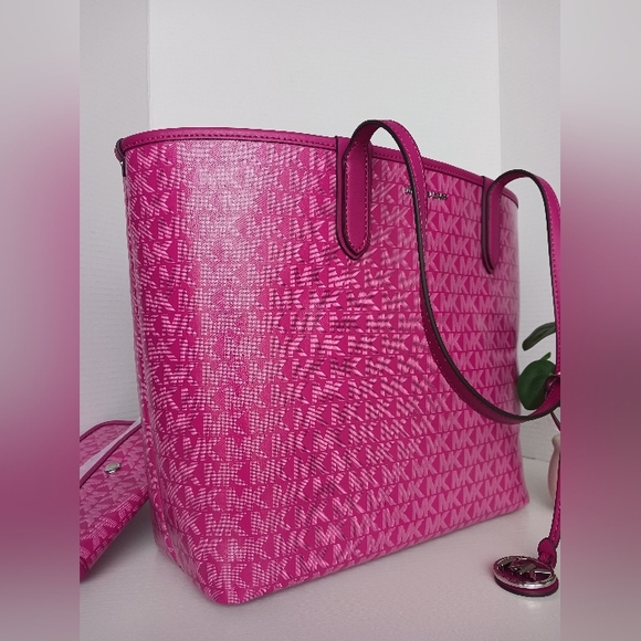 NWT Michael Kors - East-West Open Snap Bag - Picture 1 of 13